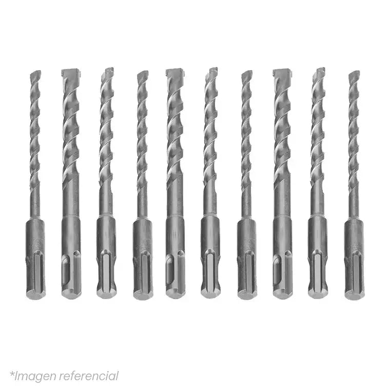 JUEGO BROCAS SDS PLUS 6-14 MM 10 PZ ITALIA
