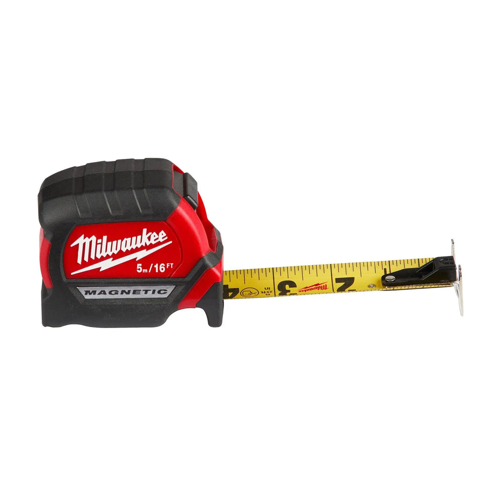 HUINCHA MEDIR 5 MTS 1 PULG MAGNETICA MILWAUKEE 48-22-0317