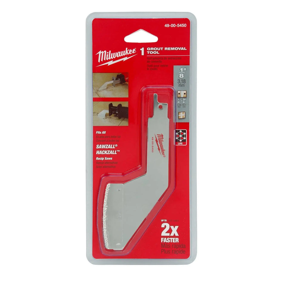REMOVEDOR FRAGUADO DE CERAMICA 49-00-5450 MILWAUKEE