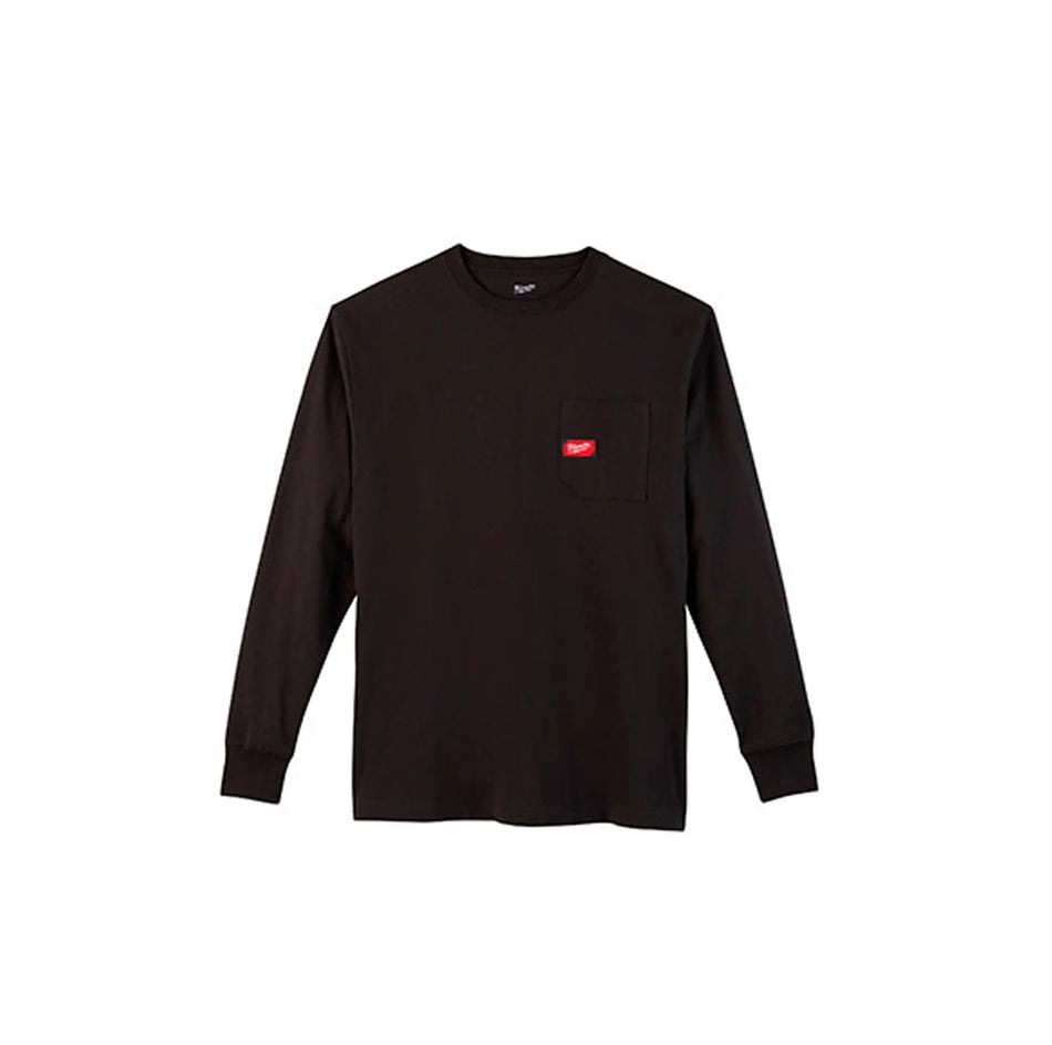 BLACK LONG SLEEVE SHIRT SIZE XL 602B-XL MILWAUKEE