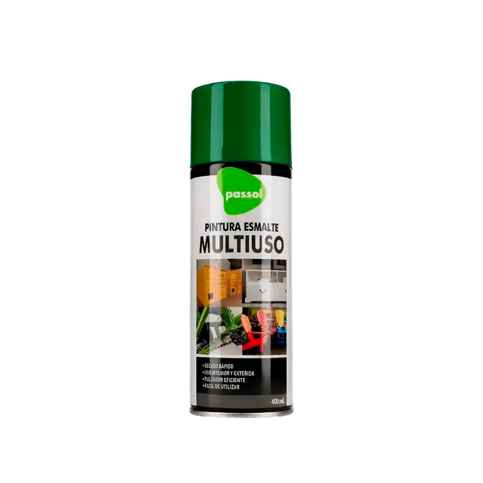 PINTURA SPRAY 400 ML VERDE REJA PASSOL