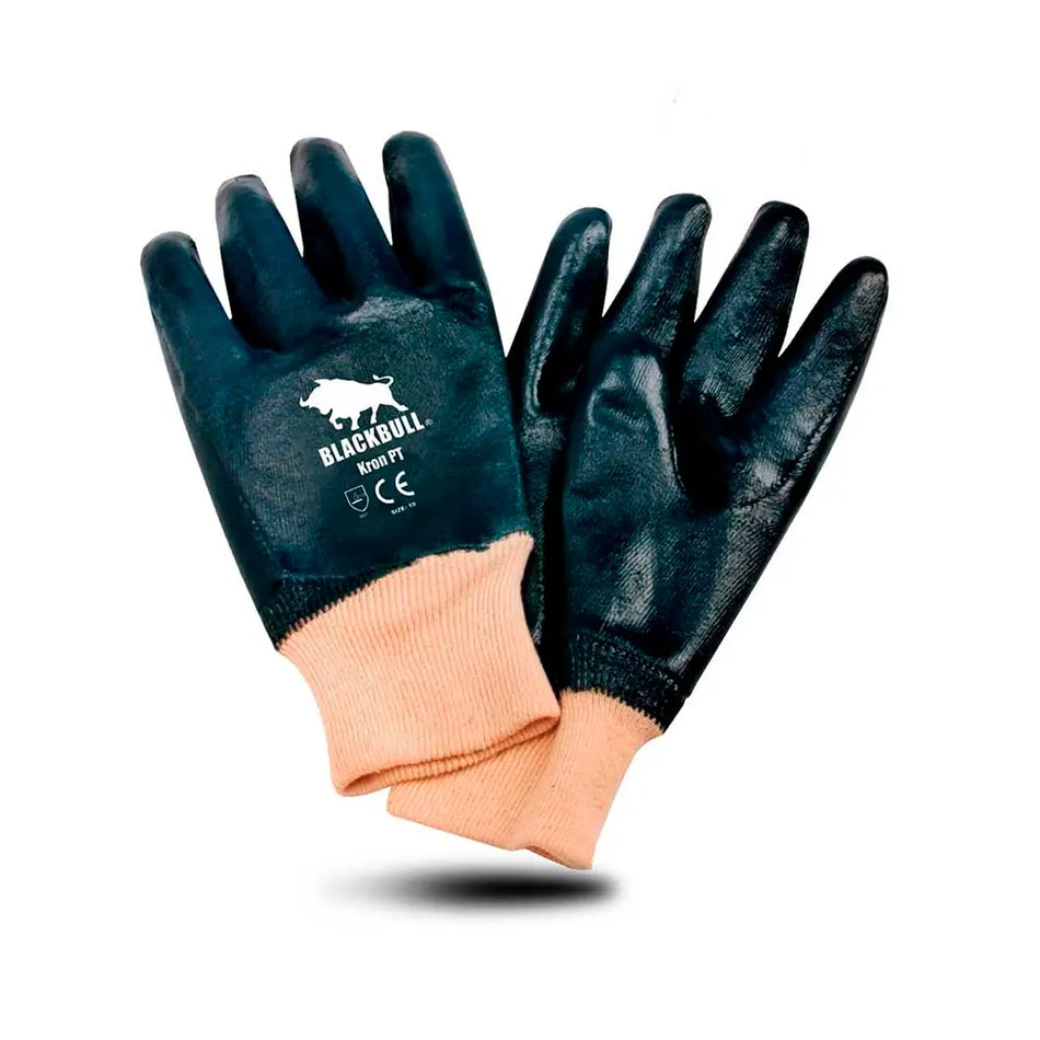 GUANTE KRON PUÑO TEJIDO BLACKBULL T/10