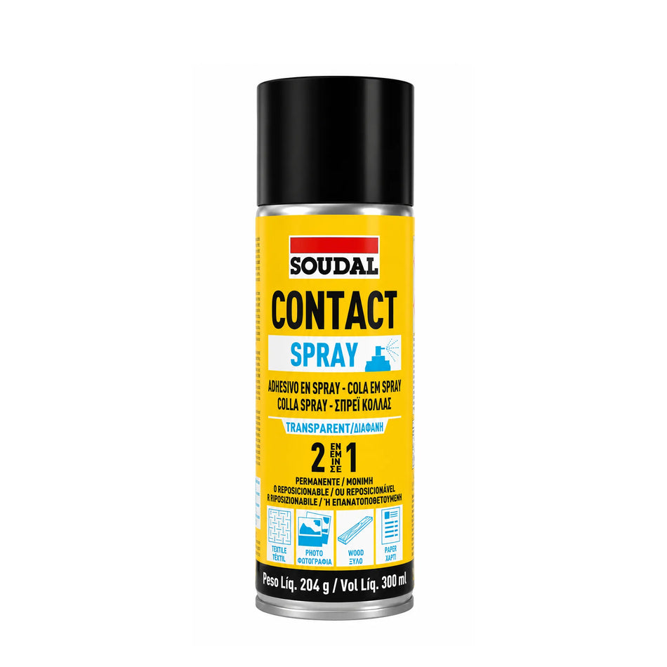 ADHESIVO SPRAY CONTACT SOUDAL 300 ML 136979