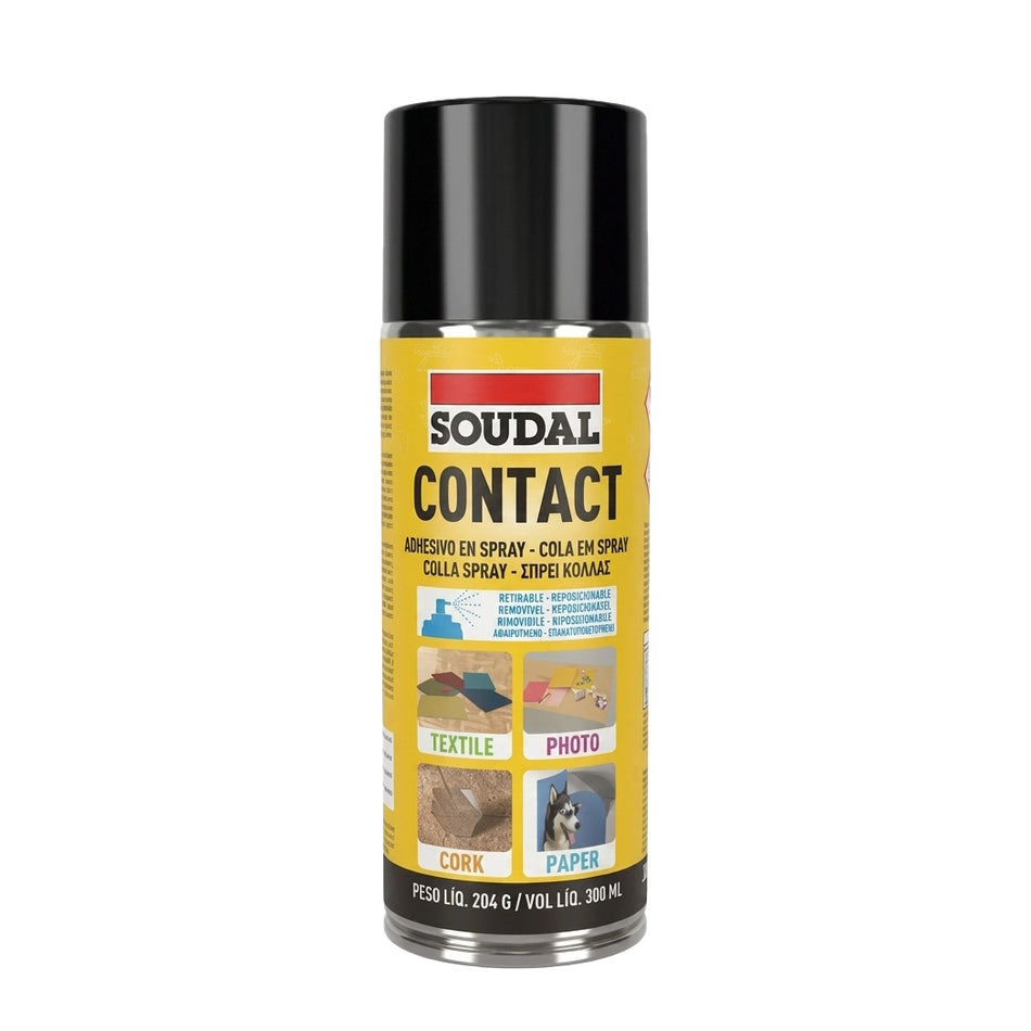 ADHESIVO SPRAY CONTACT SOUDAL 300 ML 136979
