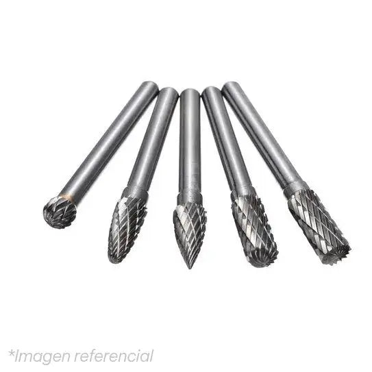 10PC TUNGSTEN CARBIDE SHORT BURR SET