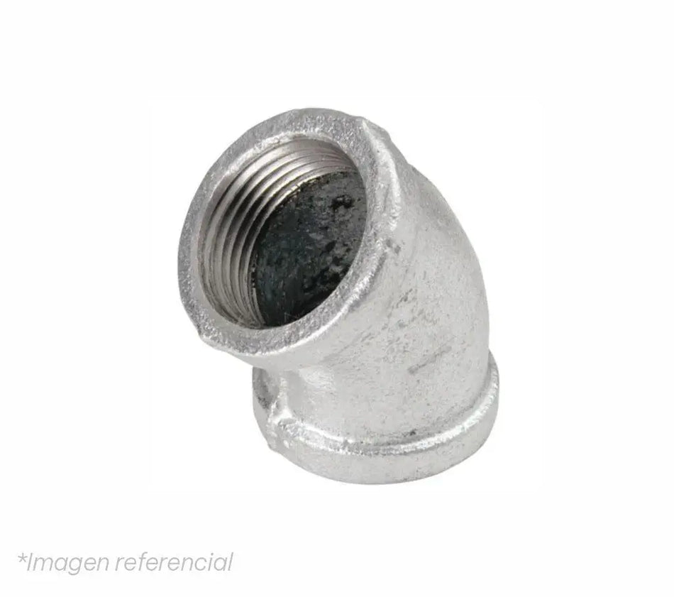 CODO 45° GALV 4 PULG 5117