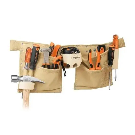 CINTURON PORTA HERRAMIENTAS 13 COMP. TRUPER 11537