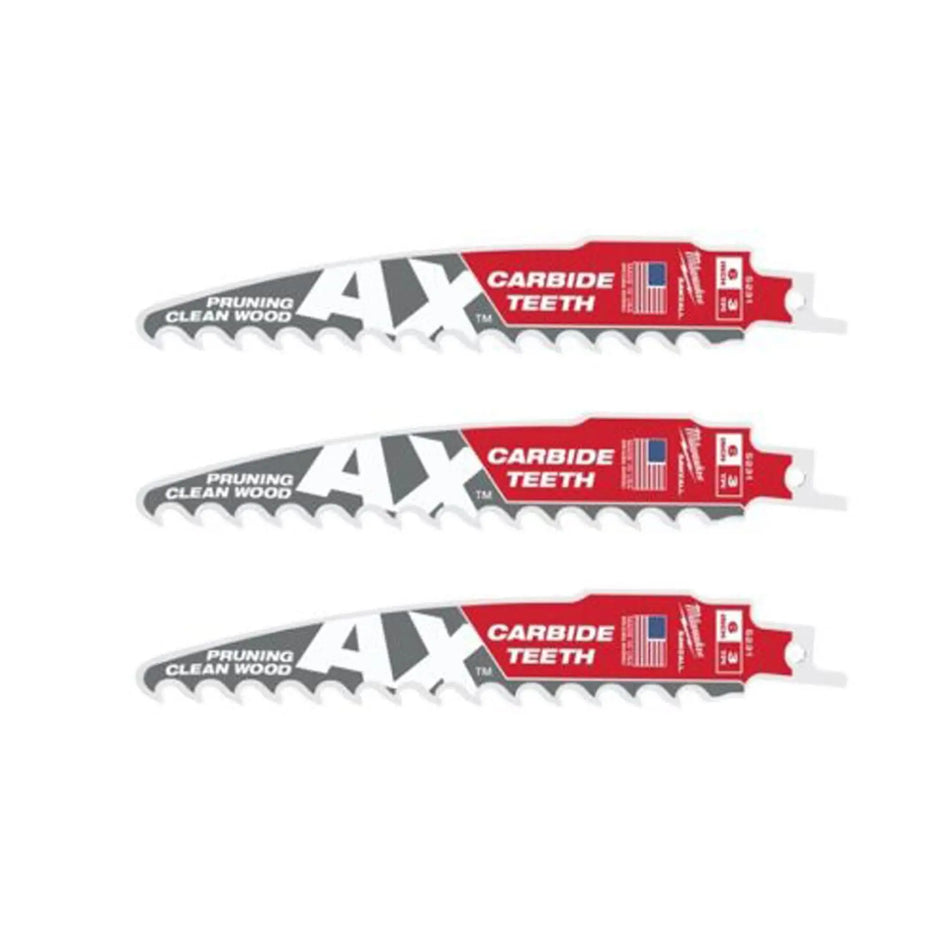 HOJA SIERRA SABLE 12 PULG X 3 UNID MILWAUKEE 48-00-5331