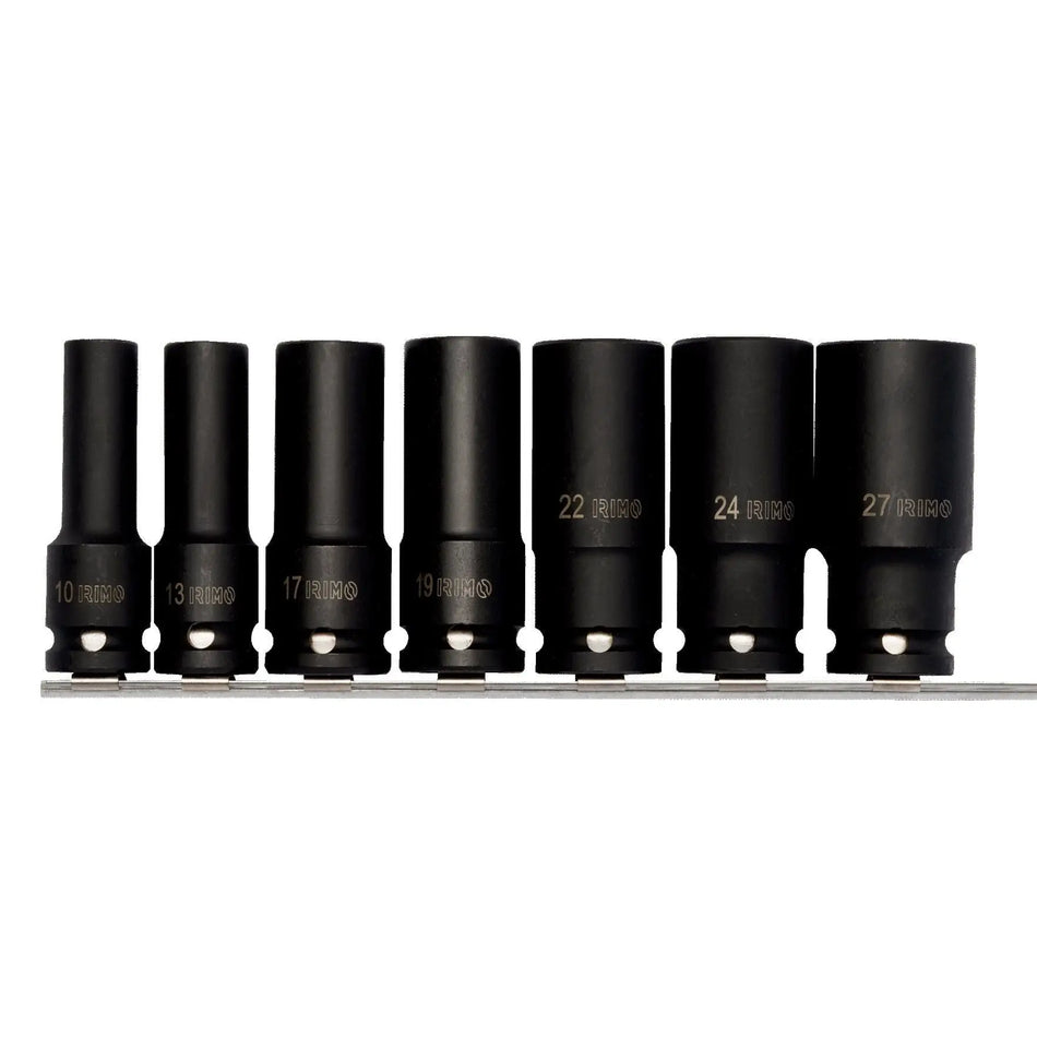 JUEGO DADOS ENC 1/2  7PZ IMPACTO 10-27 MM IRIMO 168-90-2