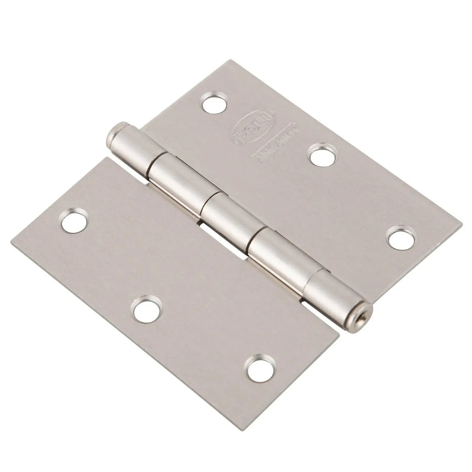 BISAGRA ACERO POLI 3.5 X 3.5 X 2 MM (3 UNID)