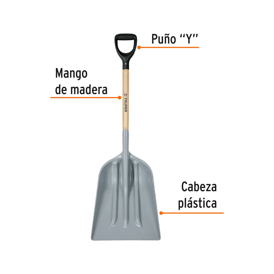 PALA CARBONERA SANITARIA PLAST TRUPER 17252