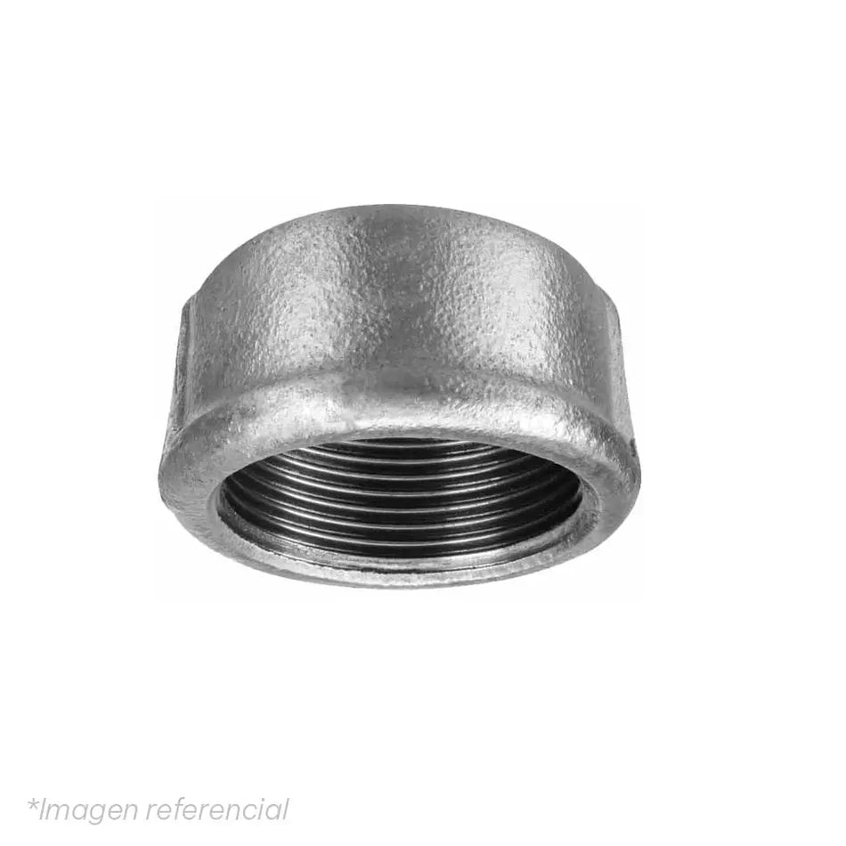 GALV PIPE CAP 1/2 IN 5421