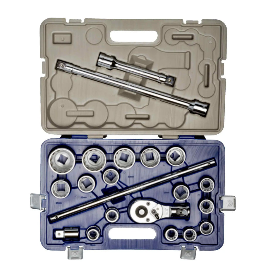 JUEGO DADOS ENC 3/4  21PZ POLIGONAL 19-50 MM IRIMO 139-21B-4
