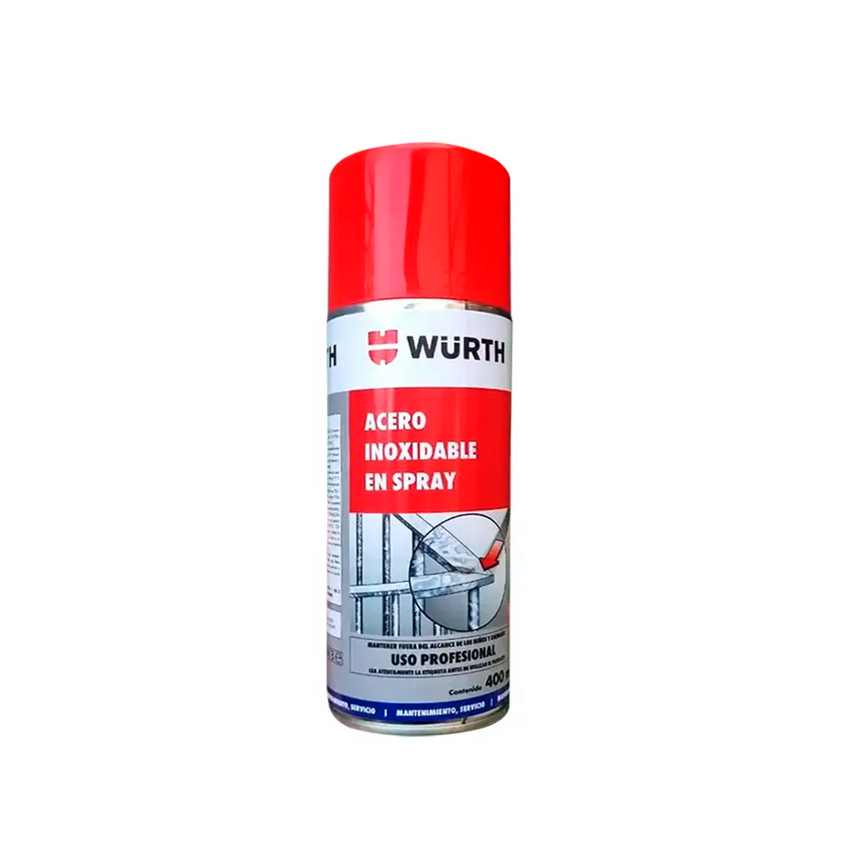 PINTURA SPRAY 400 ML INOX WURTH
