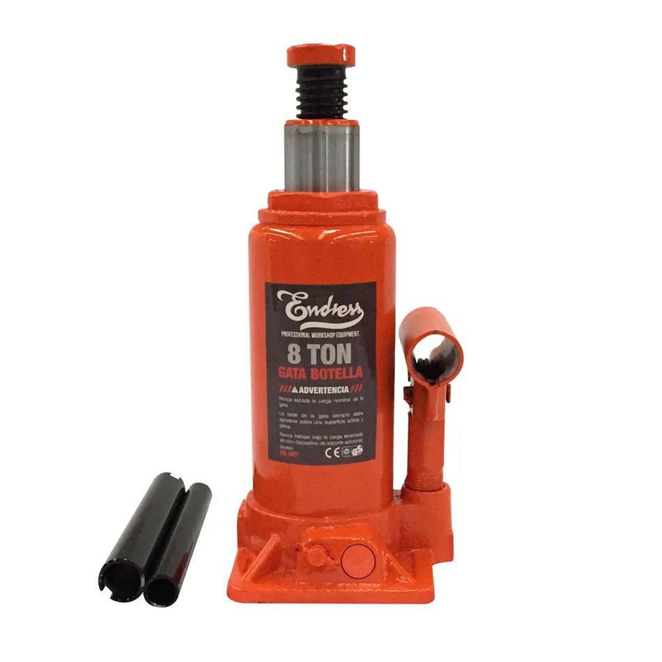 GATA BOTELLA 8 TON C/VALV. SEG. ENDRESS GB-08T