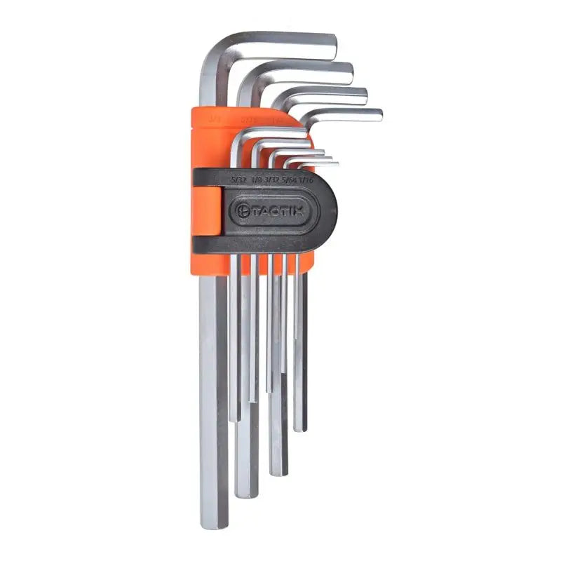JUEGO LLAVES ALLEN 1/16 - 3/8 PULG 9 PZ TACTIX 206003
