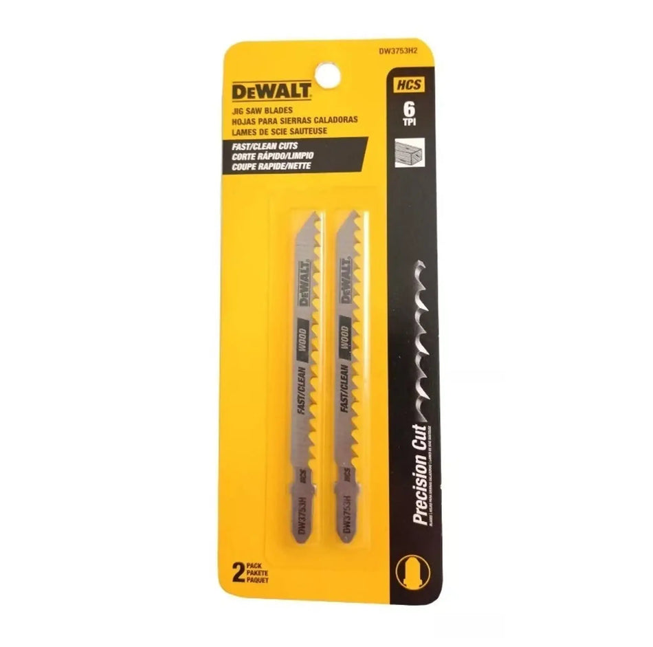 DEWALT DW3715H2 WOOD JIG SAW BLADE 2 PC