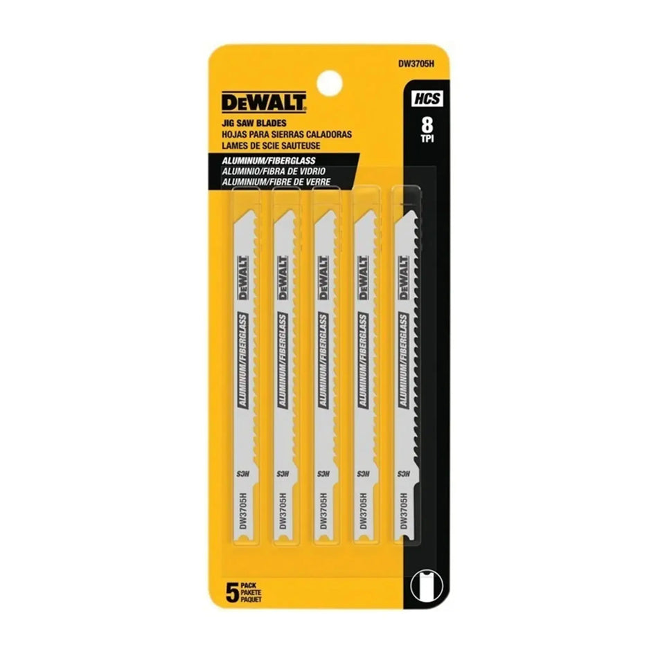 HOJA SIERRA CALAR ALUM/FIBRA 5 PZ DW3705H DEWALT
