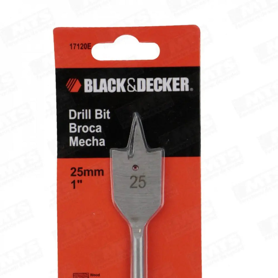 BROCA PALETA 25 MM BLACK &DECKER