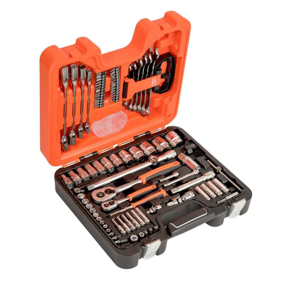 JUEGO DADOS Y LLAVES  91PZ ENC 1/4-1/2 BAHCO S910