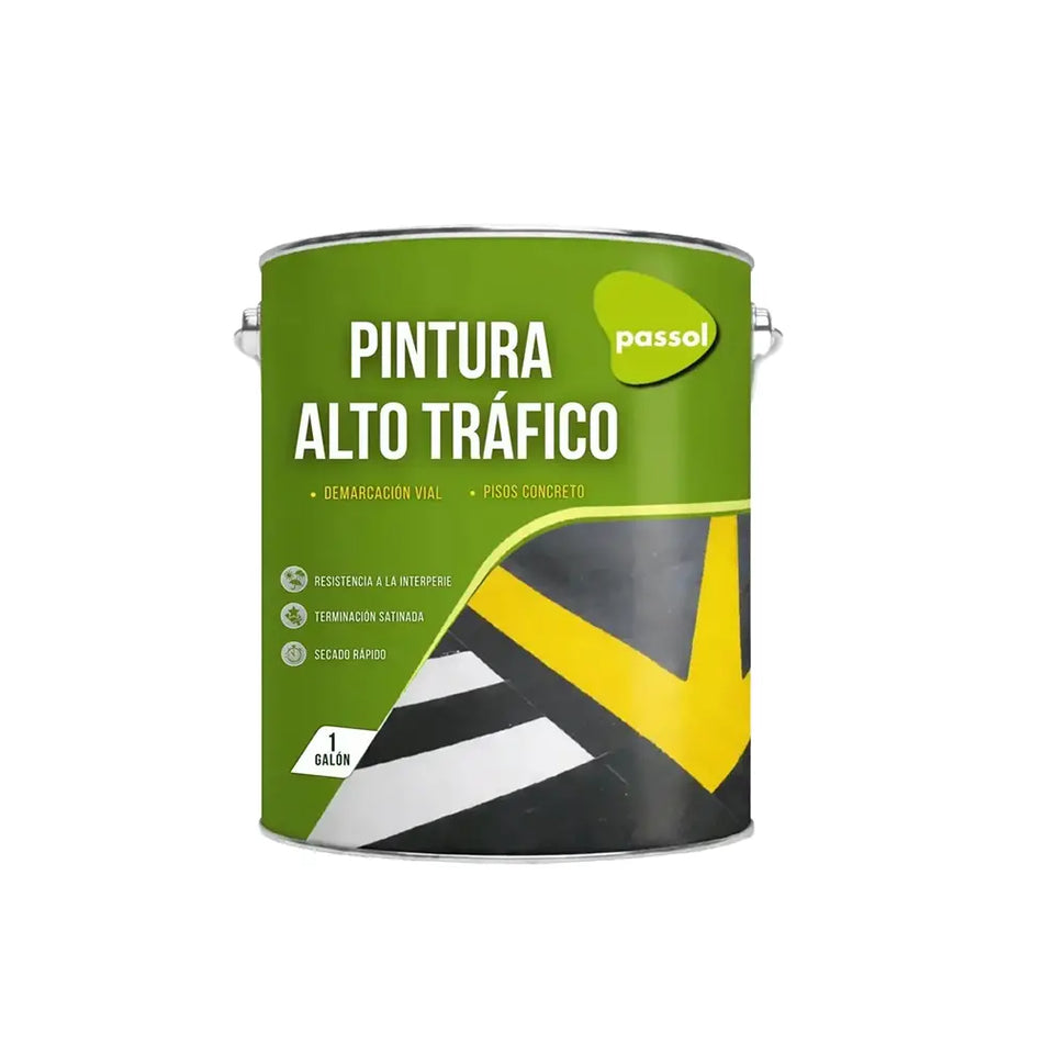 PINTURA TRAFICO ACRILICA AMARILLO PASSOL GALON