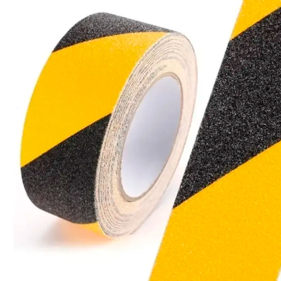 CINTA ANTIDESLIZANTE 25 MM X 5 MTS AMAR/NEGRO GEKO ***