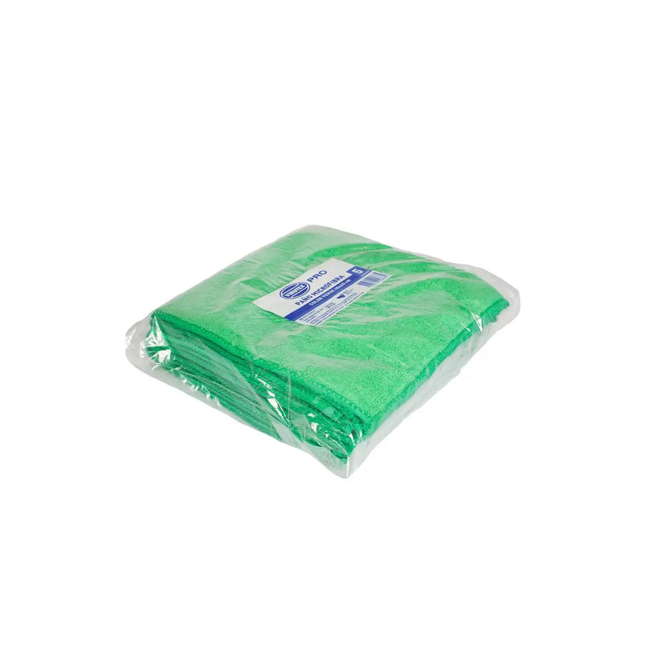 PAÑO MICROFIBRA VERDE X 5 UNID 40X40 1100683 VIRUTEX