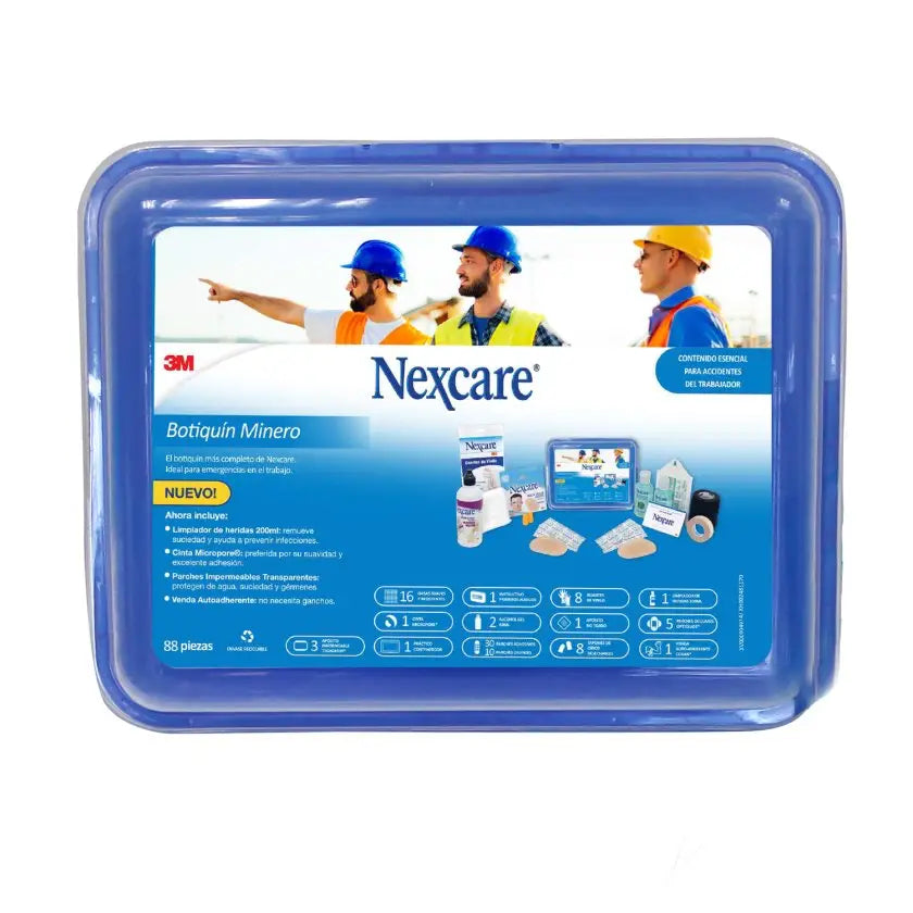 BOTIQUIN MINERO 88 PZ NEXCARE 3M