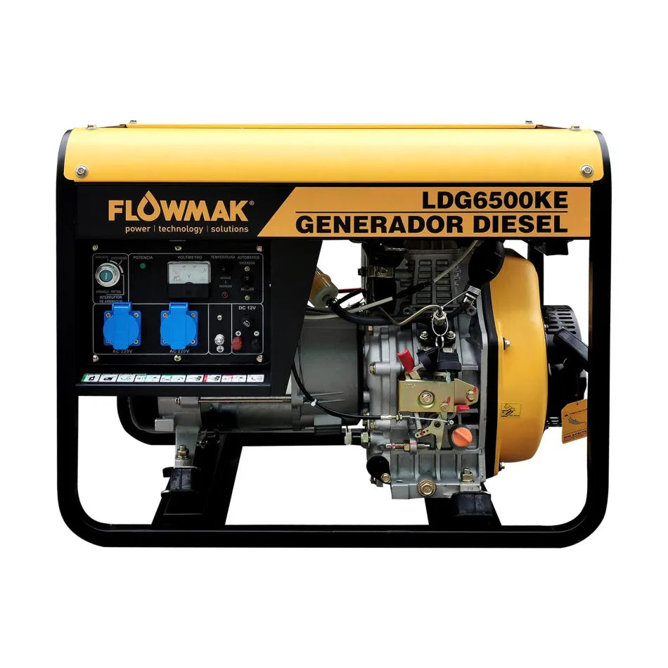 GENERADOR 5 KVA DIESEL LDG6500KE FLOWMAK 109241