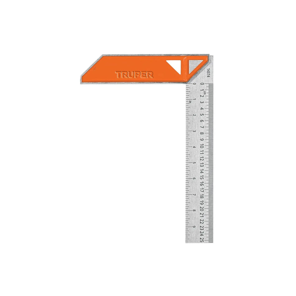 ESCUADRA METALICA 10 PULG TRUPER EC-10
