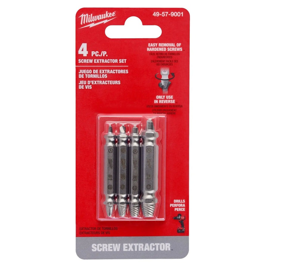 EXTRACTOR PERNOS CORTADOS 4 PZ 49-57-9001 MILW