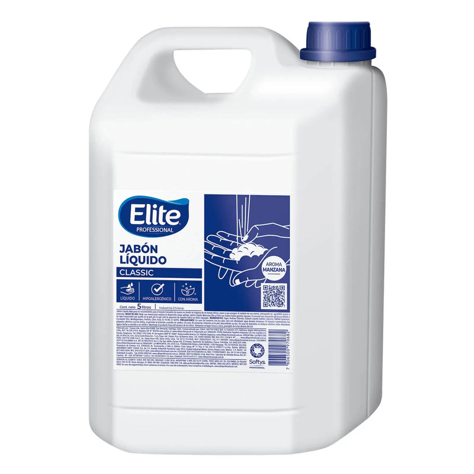 JABON LIQUIDO 5 LTS MANZANA ELITE 97068