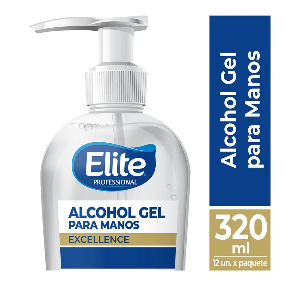 ALCOHOL GEL 320 ML C/DOSIFICADOR ELITE 98145