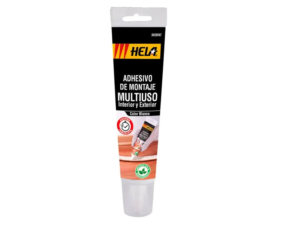 ADHESIVO MONTAJE BLANCO 82 ML HELA 24120167