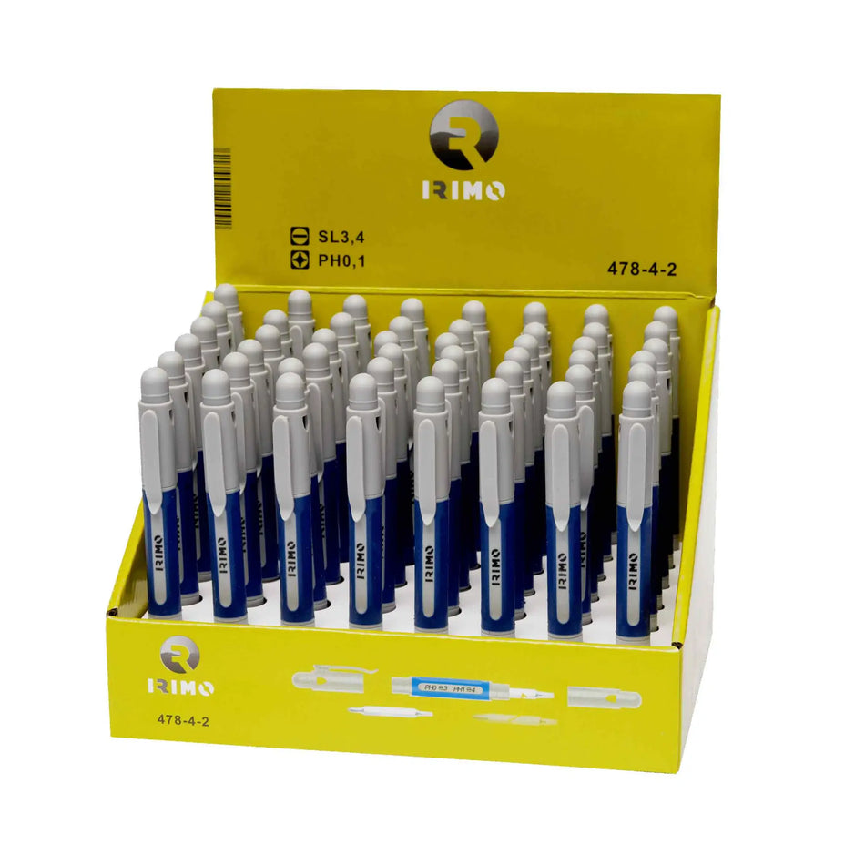 DESTORNILLADOR PRECISION 4 PUNTAS TIPO LAPIZ IRIMO 478-4-2