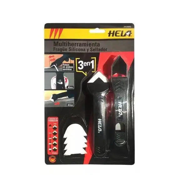 HERRAMIENTA P/SILICONA FRAGÜE 3 PZ HELA 24120082