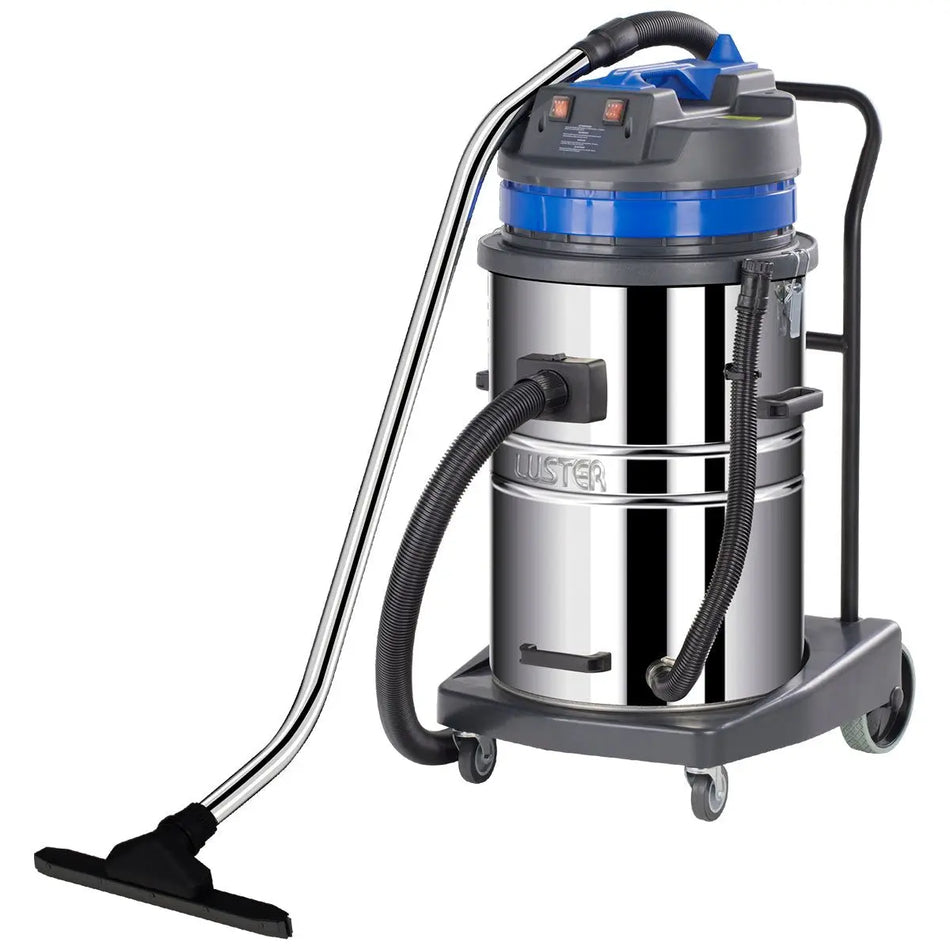 ASPIRADORA 70 LTS POLVO/AGUA 2 MOTORES LUSTER