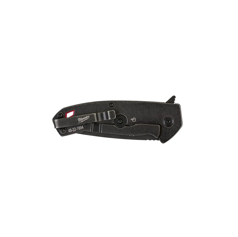 MILWAUKEE 3 IN. BLACK TACTICAL KNIFE 48-22-1994