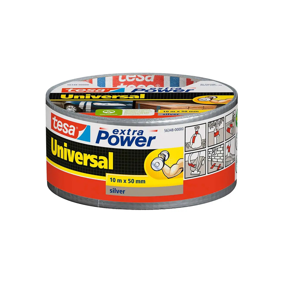 CINTA C/TELA 48 MM X 9 MTS GRIS 56348 TESA