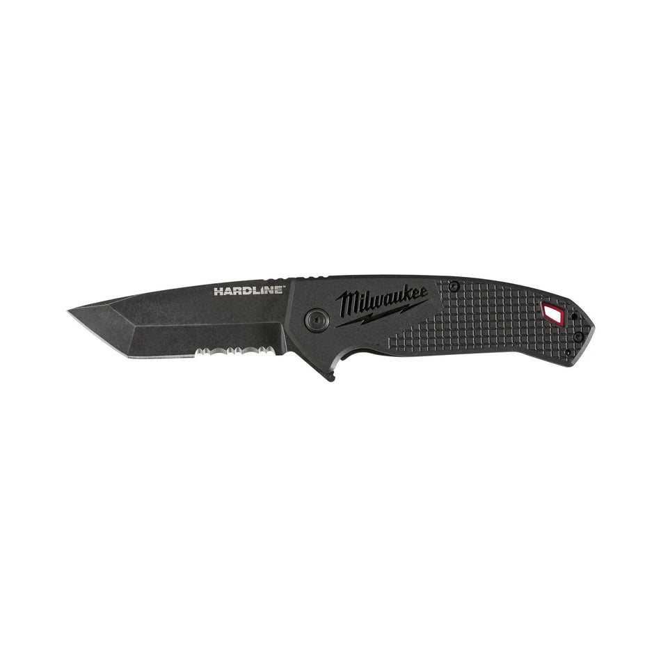 CUCHILLO TACTICO NEGRO 3 PULG CON SEGURO 48-22-1998 MILWAUKEE