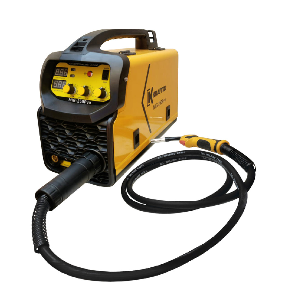 SOLDADORA 250 AMP MIG CON Y SIN GAS MIG-250PVO KRAFTER