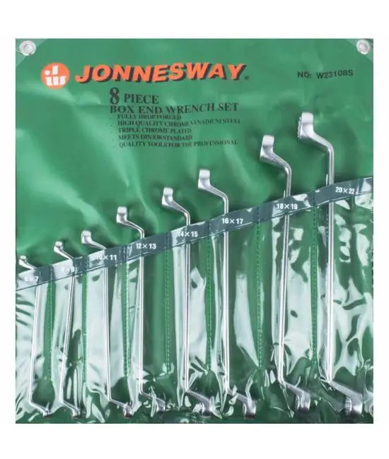 JUEGO LLAVES BOCA BOCA 6 A 22 MM 8 PZ JONNESWAY