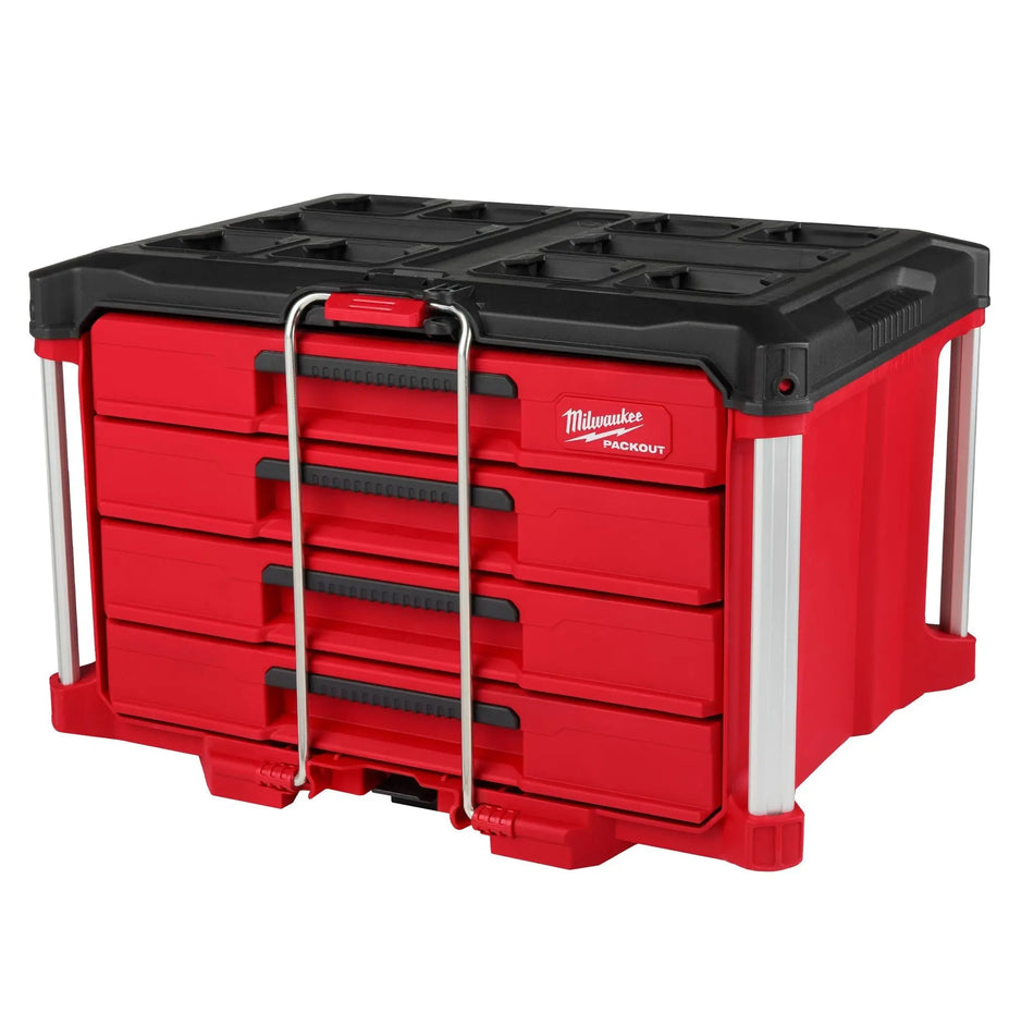 CAJA HERRAMIENTAS 4 COMPART PACKOUT MILWAUKEE 48-22-8444