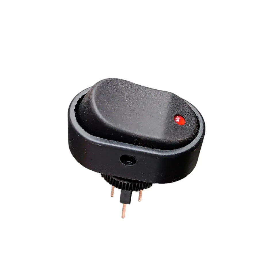 BOTON ON - OFF CON LUZ LED ROJO 20D