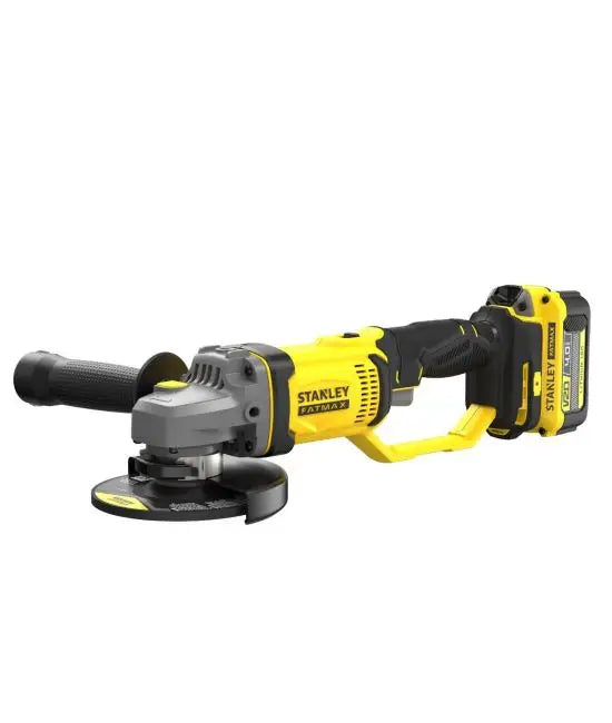 ESMERIL ANGULAR 4.1/2 INAL 20V C/BAT STANLEY FATMAX SCG400M2K-B2