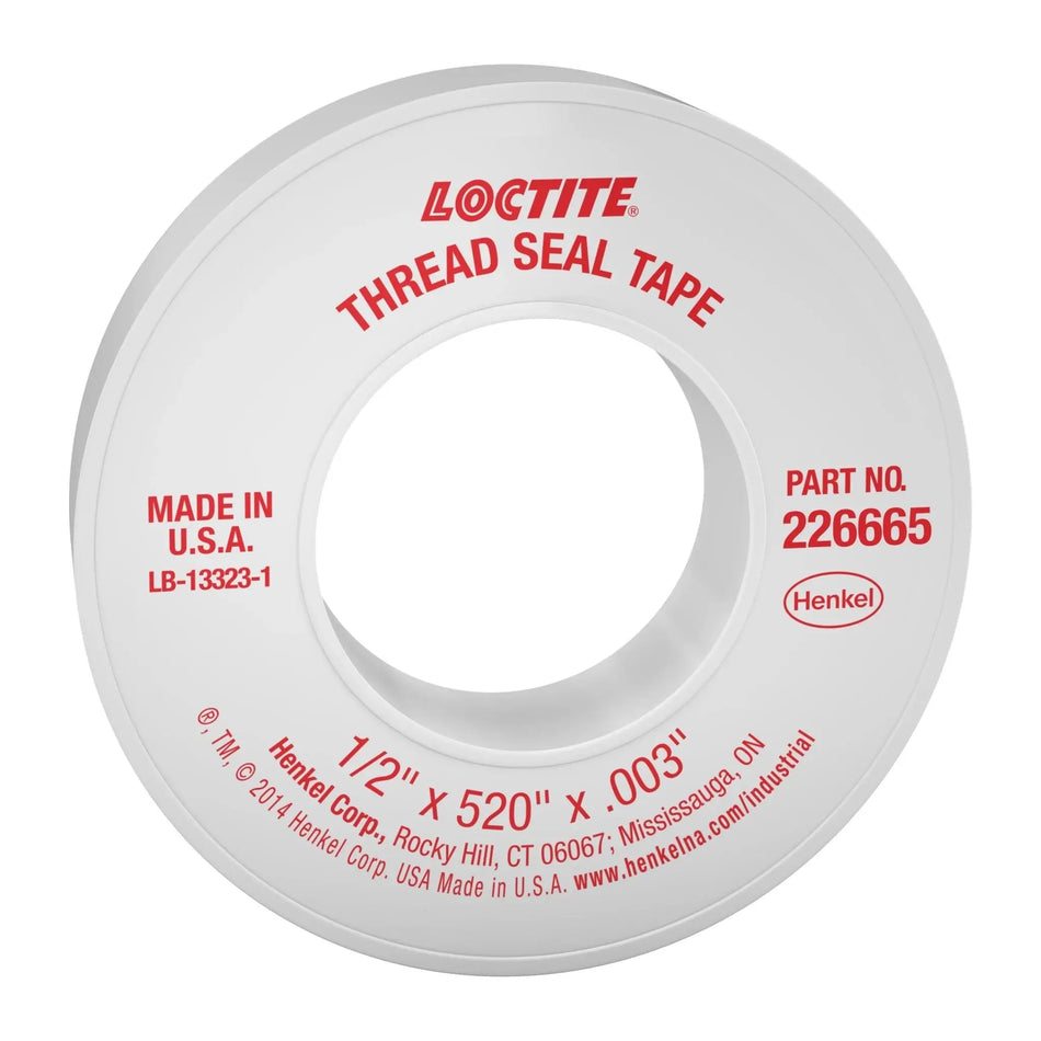 CINTA TEFLON 1/2 PULG OXIGENO LOCTITE