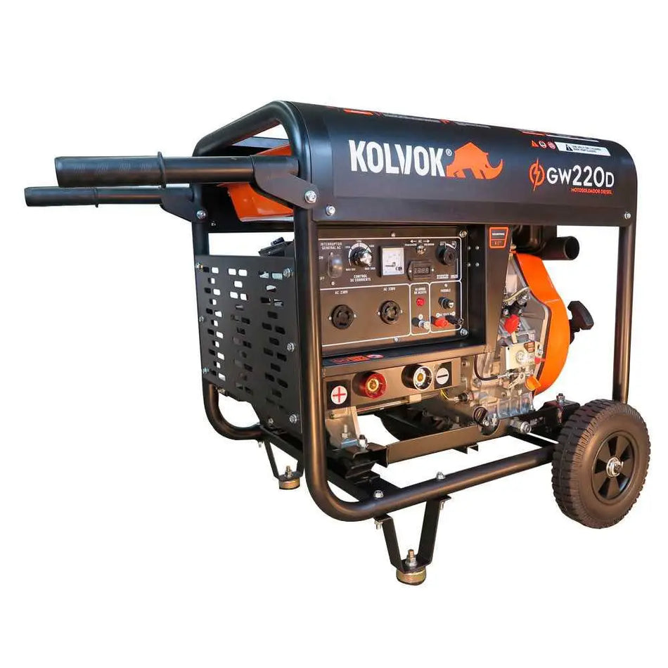 MOTOSOLDADORA DIESEL 200 AMP KOLVOK GW220D