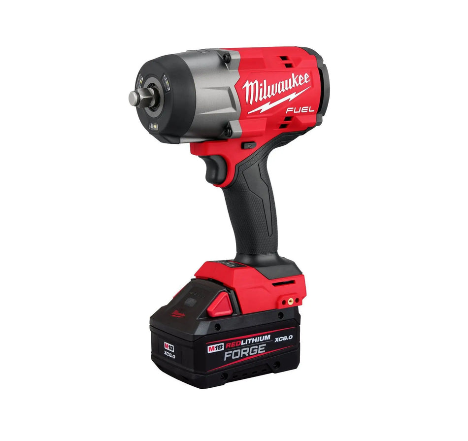 M18 FUEL 1/2" IMPACT WRENCH W/BAT 1600 FT-LBS MILWAUKEE 2967-21B