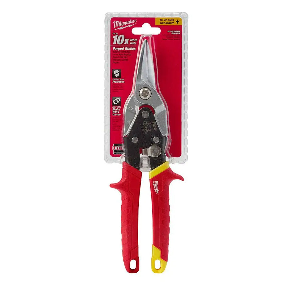 TIJERA AVIACION RECTA 10 PULG MILWAUKEE 48-22-4530