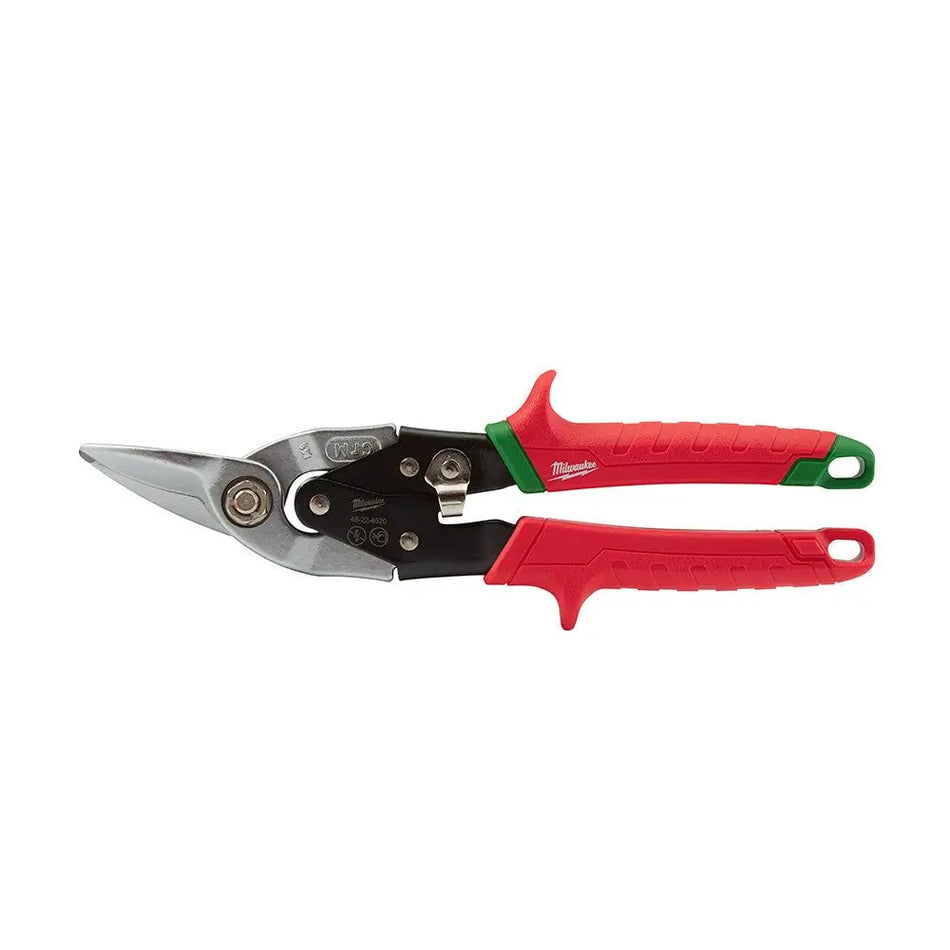 TIJERA AVIACION CURVA DER 10 PULG MILWAUKEE 48-22-4520